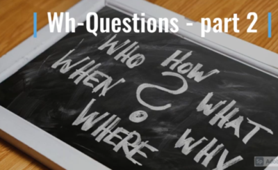 Palavras interrogativas - who, how e outras