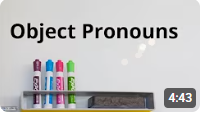 Object pronouns